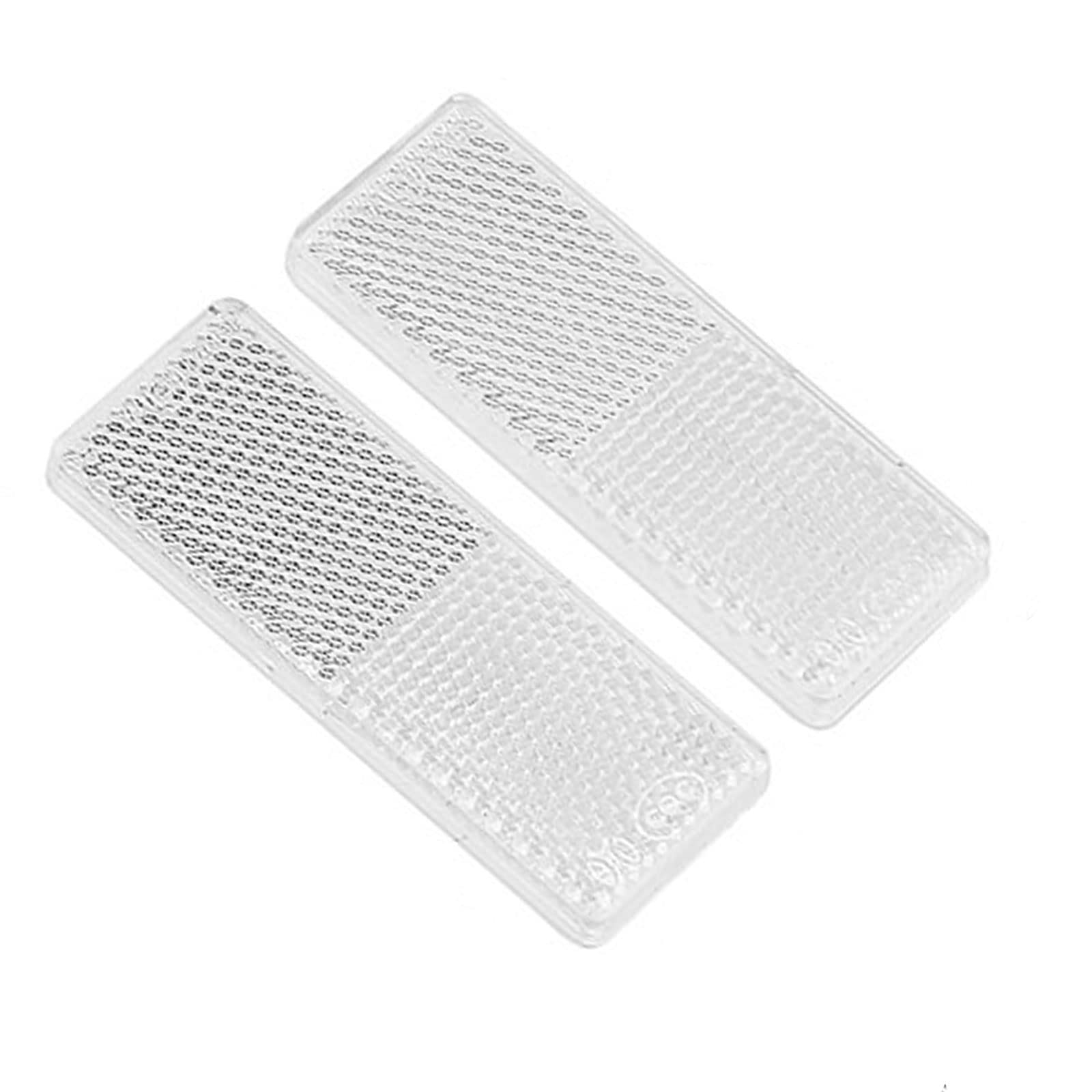 ETUKER 2er Pack reflektor,Anhänger Rechteckig Rückstrahler, Rücklicht Streuscheiben Reflektor,Reflektoren für Torpfosten für Wohnwagen/LKW/Anhänger/Boot/Motorradzaun Torpfosten ETUKER 2er Pack reflektor,Anhänger Rechteckig Rückstrahler, Rücklicht Streuscheiben Reflektor,Reflektoren für Torpfosten für Wohnwagen/LKW/Anhänger/Boot/Motorradzaun Torpfosten von ETUKER