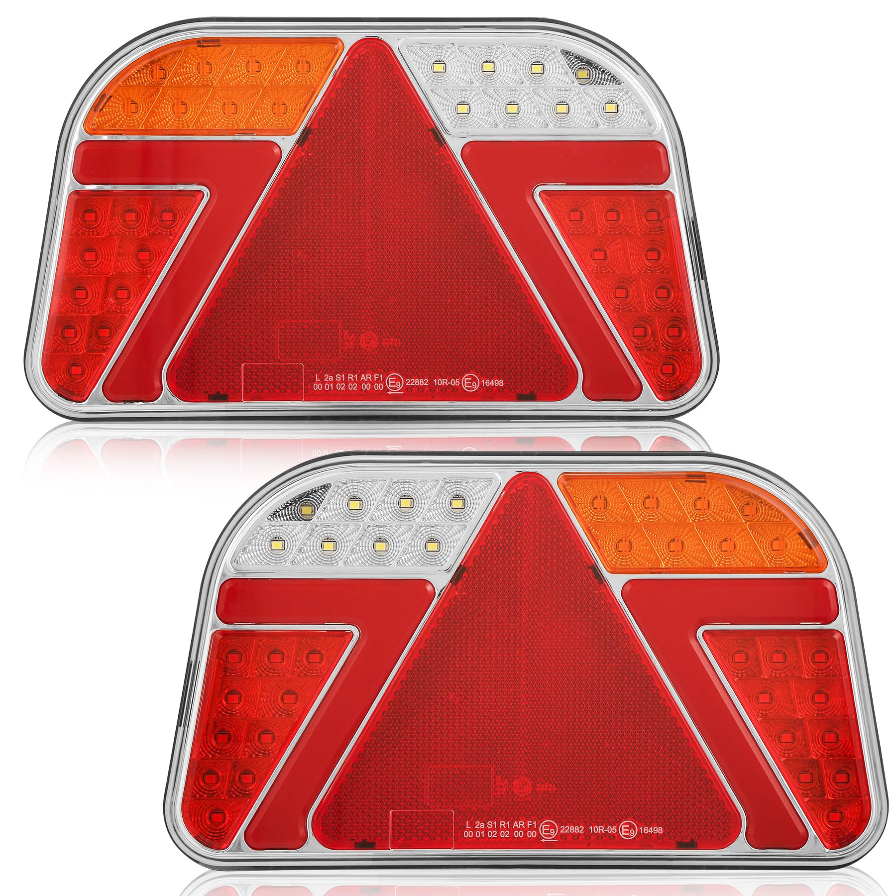 ETUKER LED Rückleuchten Anhänger 12v24V 2PCS 7Funktion Rücklicht Anhänger mit Nebelschlussleuchte Rückfahrscheinwerfer Anhänger Rücklichter ETUKER LED Rückleuchten Anhänger 12v24V 2PCS 7Funktion Rücklicht Anhänger mit Nebelschlussleuchte Rückfahrscheinwerfer Anhänger Rücklichter von ETUKER
