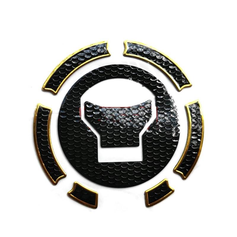 Motorrad 3D Kraftstoff Tank Aufkleber Abdeckung Pad Aufkleber Gas Öl Kappe Schutz Für Ho&nda CB650R/F CBR650R/F VFR800 CBR500R CB500F CB500X Motorradaufkleber (Color : 2) von ETloe