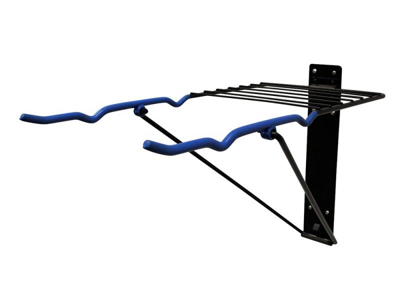 EUFAB 16403 Fahrrad Wandhalter mit Ablagegitter von EUFAB
