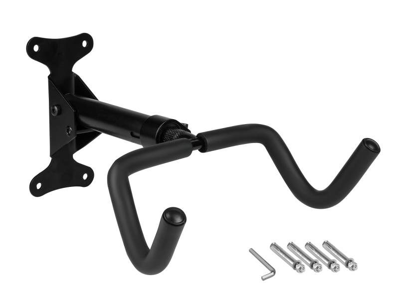 EUFAB 16422 Fahrrad Wandhalterung, klappbar und einstellbar, Schwarz von EUFAB
