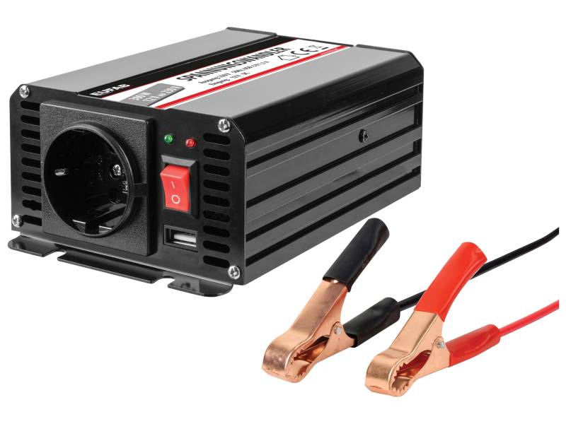 EUFAB 16481 Spannungswandler 300W 12 auf 230V von EUFAB