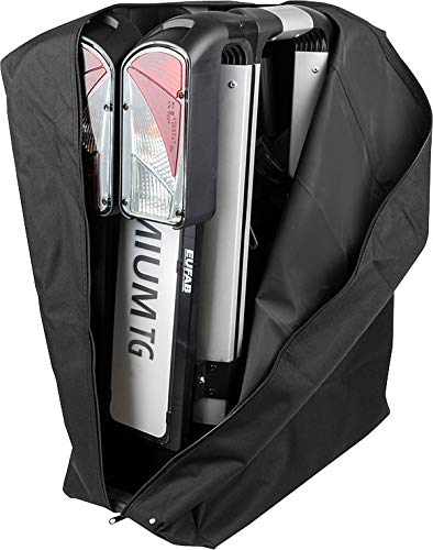 EUFAB Tasche Fahrradträger Premium TG Packtasche Aufbewahrungstasche Träger schwarz Packsack Reise von EUFAB