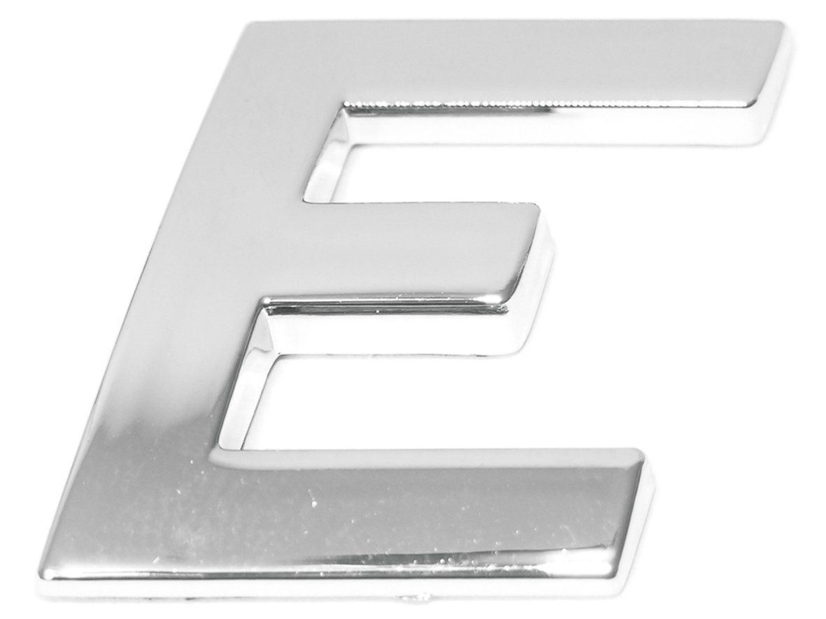 Eufab 30315 3d-letter E car-logo von EUFAB