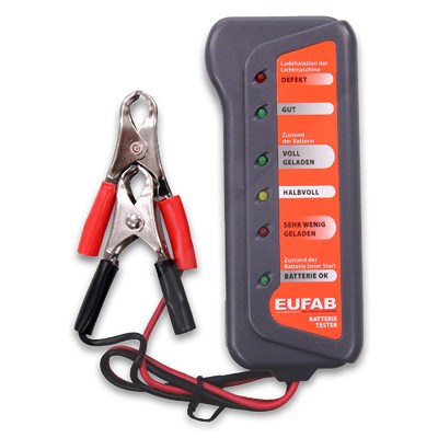 Eufab Batterietester & Lichtmaschinentester [Hersteller-Nr. 16599] von EUFAB
