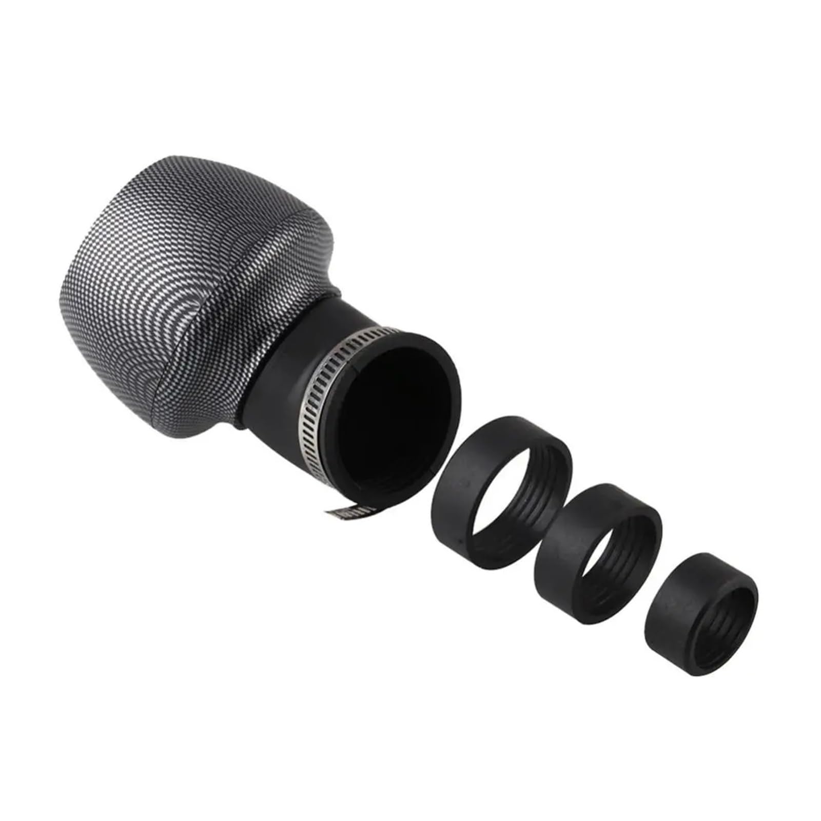 Einheitsgröße, universeller Motorrad-Luftfilter, 28 mm, 35 mm, 42 mm, 48 mm, for 50–200 cc, Moped, Roller, Dirtbike, ATV(28-48mm Universal) von EUKYTIXF