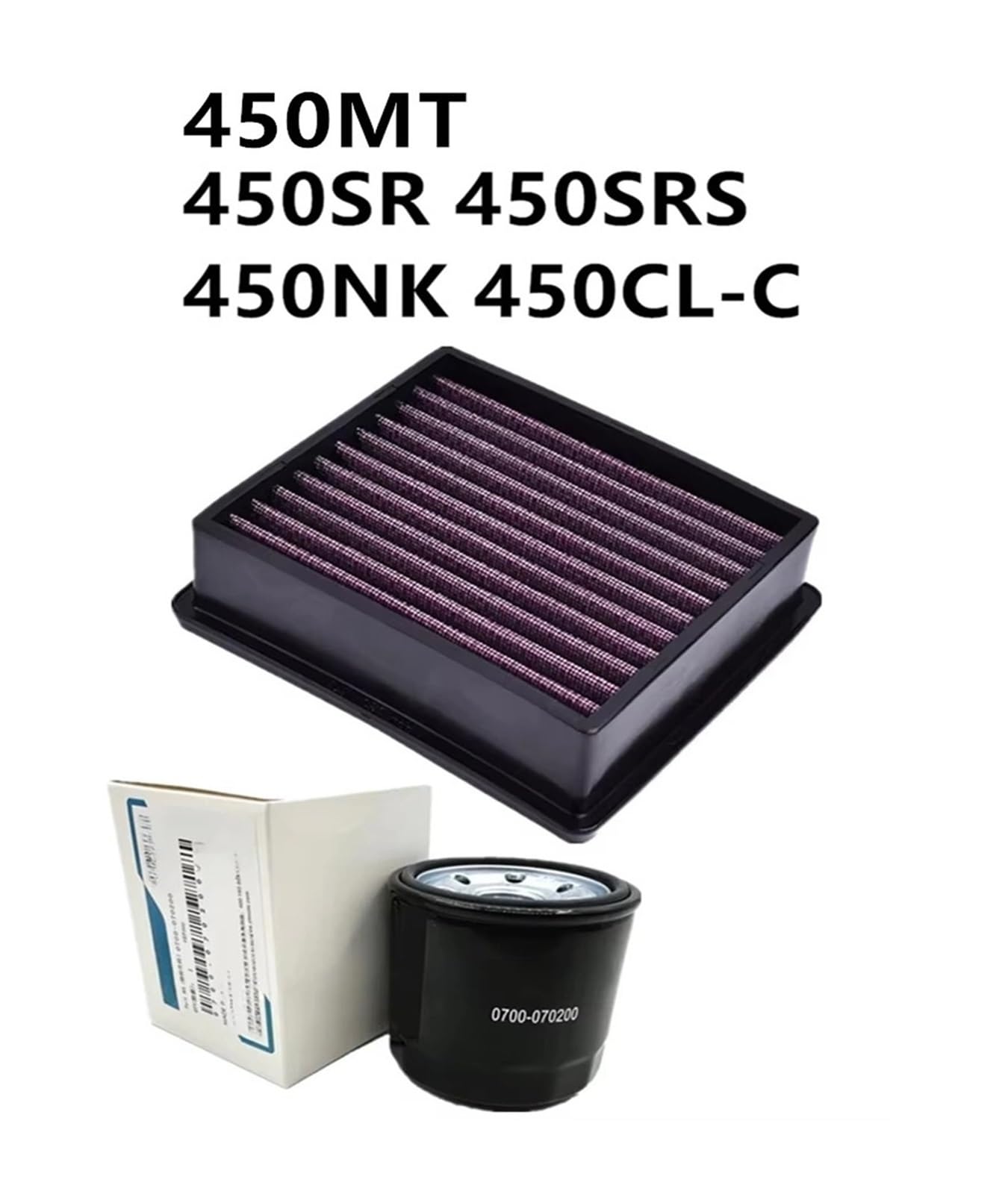 Motorrad Luftfilter for 250NK 250SR 300NK 300SR 450SR 450CL-C 450NK 450SRS 450MT 800NK 800MT(C - Set) von EUKYTIXF