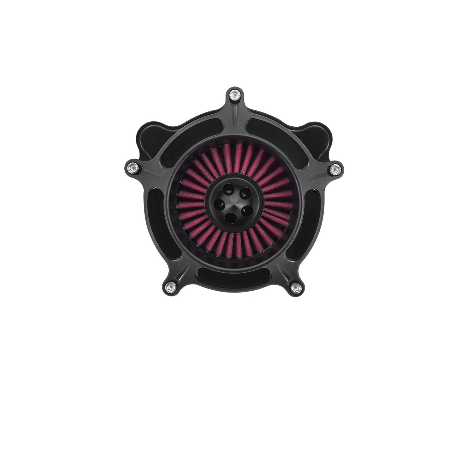 Motorrad Luftfilter for Softail Fett Bob Sportster Touring FLHR FLHT Dyna FXDF(Red Air Filter C) von EUKYTIXF