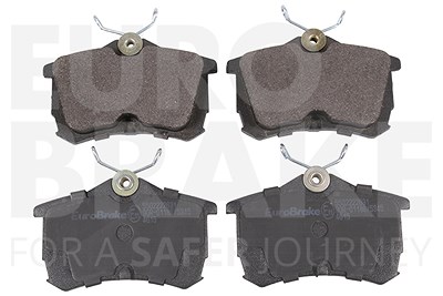 Eurobrake Bremsbelagsatz Hinterachse [Hersteller-Nr. 5502222631] für Honda von EUROBRAKE