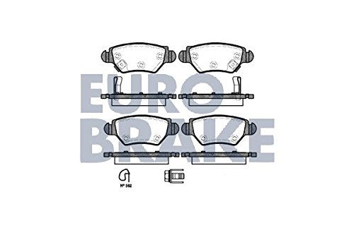 Eurobrake 5502223619 Bremsbeläge Eurobrake 5502223619 Bremsbeläge von EUROBRAKE