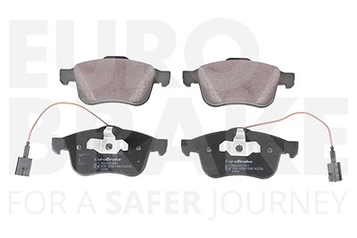 Eurobrake Bremsbelagsatz, Scheibenbremse [Hersteller-Nr. 5502221031] für Alfa Romeo von EUROBRAKE