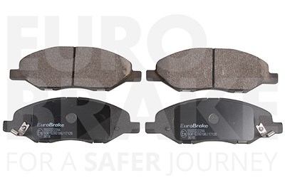 Eurobrake Bremsbelagsatz, Scheibenbremse [Hersteller-Nr. 5502222294] für Nissan von EUROBRAKE