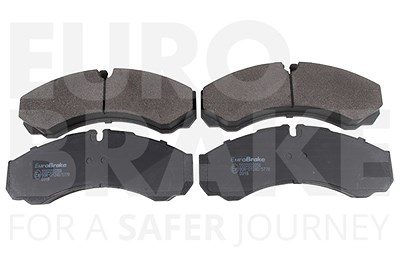 Eurobrake Bremsbelagsatz, Scheibenbremse [Hersteller-Nr. 5502222358] für Iveco von EUROBRAKE