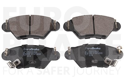 Eurobrake Bremsbelagsatz, Scheibenbremse [Hersteller-Nr. 5502223619] für Opel, Vauxhall von EUROBRAKE