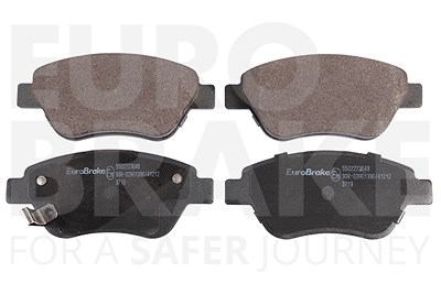 Eurobrake Bremsbelagsatz, Scheibenbremse [Hersteller-Nr. 5502223649] für Opel, Proton, Vauxhall von EUROBRAKE