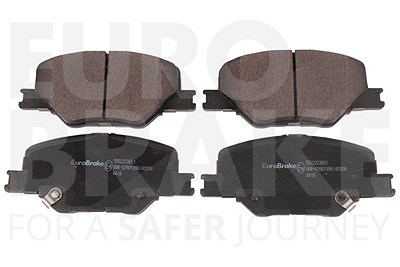 Eurobrake Bremsbelagsatz, Scheibenbremse [Hersteller-Nr. 5502223661] für Opel, Vauxhall von EUROBRAKE