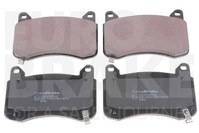 Eurobrake Bremsbelagsatz, Scheibenbremse [Hersteller-Nr. 55022266006] für Tesla von EUROBRAKE