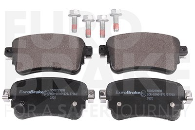 Eurobrake Bremsbelagsatz, Scheibenbremse [Hersteller-Nr. 5502229998] für Citroën, Opel, Peugeot, Toyota von EUROBRAKE