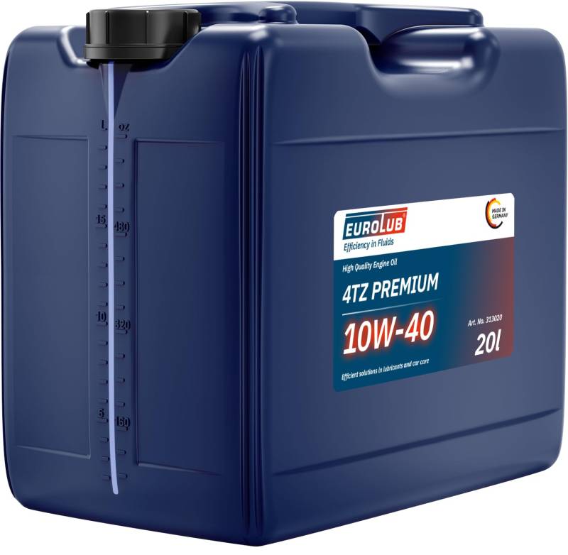 EUROLUB 4TZ PREMIUM SAE 10W-40 Motoröl, 20 Liter von EUROLUB