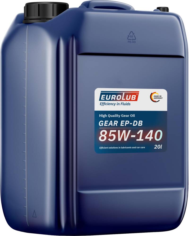 EUROLUB GEAR EP-DB SAE 85W-140 Getriebeöl, 20 Liter von EUROLUB
