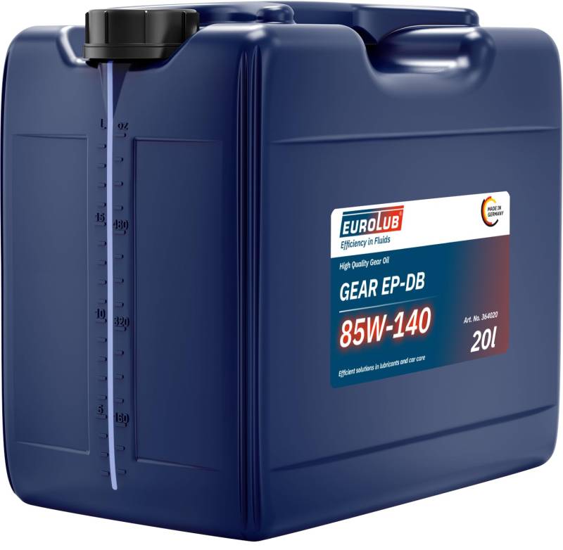 EUROLUB GEAR EP-DB SAE 85W-140 Getriebeöl, 20 Liter von EUROLUB