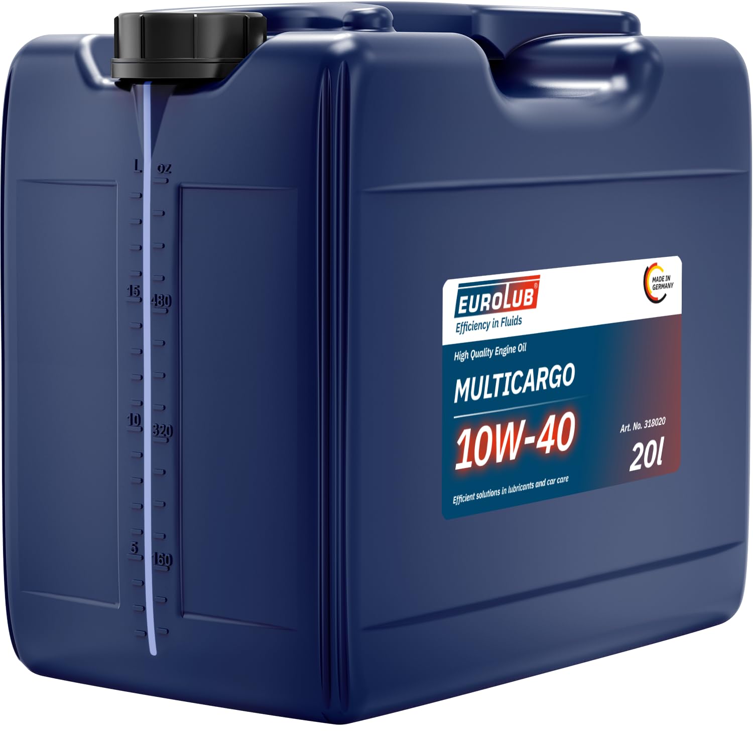 EUROLUB MULTICARGO SAE 10W-40 Motoröl, 20 Liter von EUROLUB