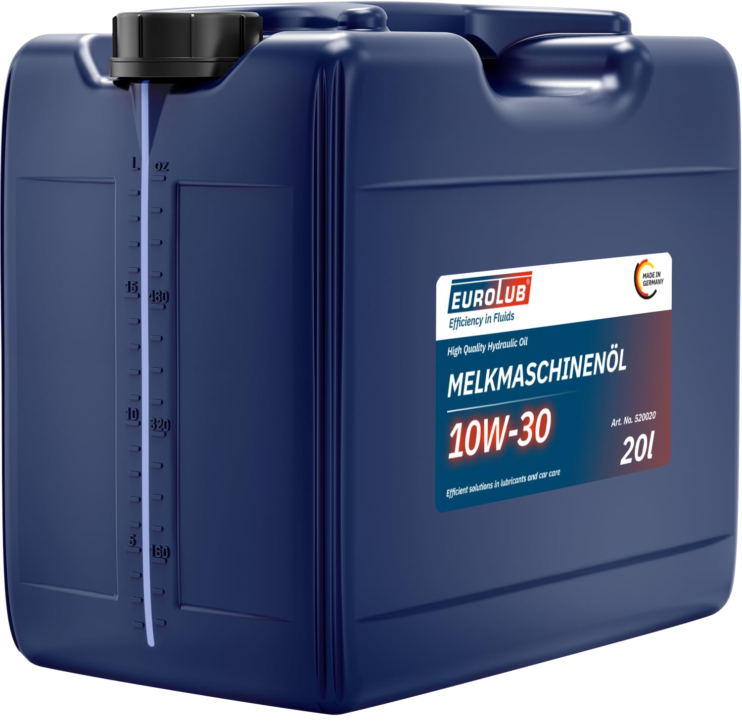 EUROLUB Melkmaschinenöl SAE 10W-30, 20 Liter von EUROLUB