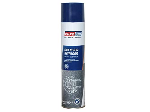 EUROLUB Werkstatt Bremsenreiniger Spray 600 ml Bremsen Reiniger Teilereiniger Vorreiniger Multicleaner Spray Intensiv Reinigt und entfettet kraftvoll Bauteile Aller Art. von EUROLUB