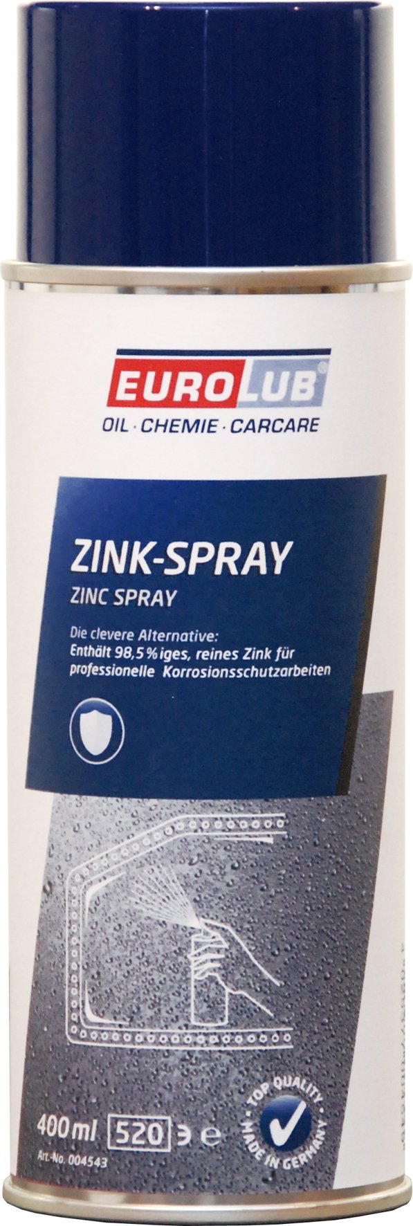 EUROLUB Zink Spray, 400 ml von EUROLUB