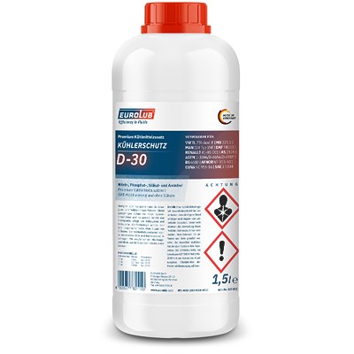 Eurolub 1,5 L KÜHLERSCHUTZ D-30 Kühlerfrostschutz [Hersteller-Nr. 821015] von EUROLUB