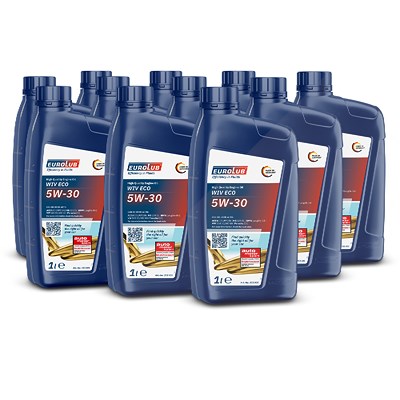 Eurolub 11x 1 L WIV ECO SAE 5W/30 [Hersteller-Nr. 211001] von EUROLUB