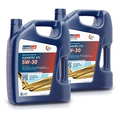 Eurolub 2x 5 L Cleantec STL 5W-30 von EUROLUB
