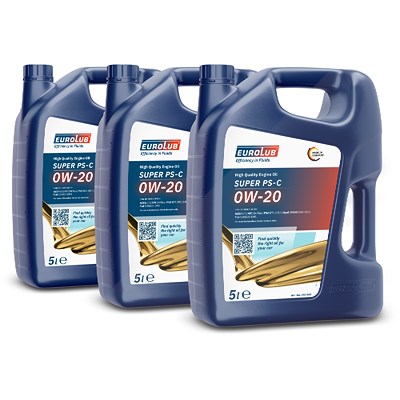 Eurolub 3x 5 L SUPER PS-C 0W-20 Eurolub 3x 5 L SUPER PS-C 0W-20 von EUROLUB