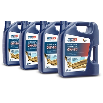 Eurolub 4x 5 L SUPER PS-C 0W-20 Eurolub 4x 5 L SUPER PS-C 0W-20 von EUROLUB