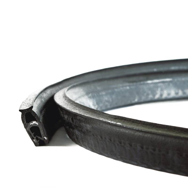 EUTRAS [10 m] Türdichtung KSD2006 Dichtungsprofil 2,0-4,0 mm – hält ohne Kleber – TOP Gummidichtung für Autotür, Kofferraum und Heckklappe – TOP deutsche Industriequalität Made in EU von EUTRAS-Kantenschutz