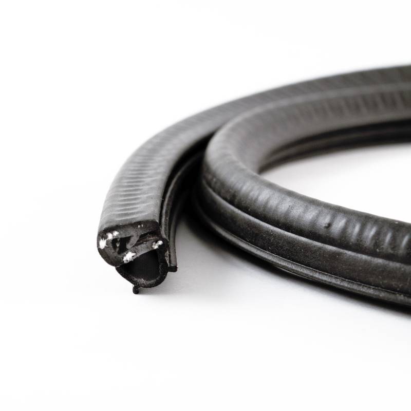 EUTRAS [3 m] Türdichtung KSD2054 Dichtungsprofil 0,8-2,5 mm – hält ohne Kleber – TOP Gummidichtung für Autotür, Kofferraum und Heckklappe – TOP deutsche Industriequalität Made in EU von EUTRAS-Kantenschutz