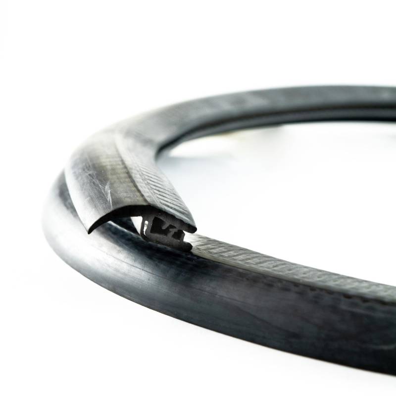 EUTRAS [3 m] Türdichtung KSD2151 Dichtungsprofil 1,0-2,0 mm – hält ohne Kleber – TOP Gummidichtung für Autotür, Kofferraum und Heckklappe – TOP deutsche Industriequalität Made in EU von EUTRAS-Kantenschutz