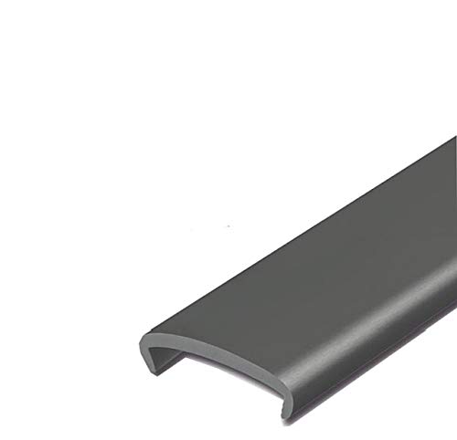 Einfasskante 19 mm schwarz Softkante Stoßkante Schutzkante Schutzleiste Möbelplatte 10 m Einfasskante 19 mm schwarz Softkante Stoßkante Schutzkante Schutzleiste Möbelplatte 10 m von EUTRAS-Kantenschutz