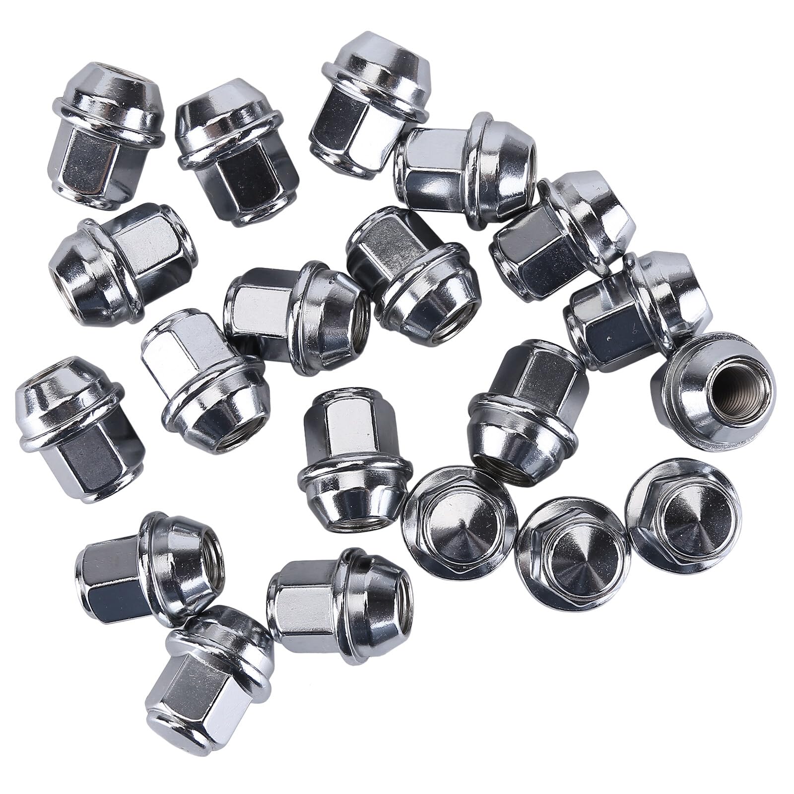 20 x FEBI-Bilstein Radmutter verchromt M12 x 1,5 kompatibel für Ford Leichtmetallfelge 20 x FEBI-Bilstein Radmutter verchromt M12 x 1,5 kompatibel für Ford Leichtmetallfelge von EUWLY
