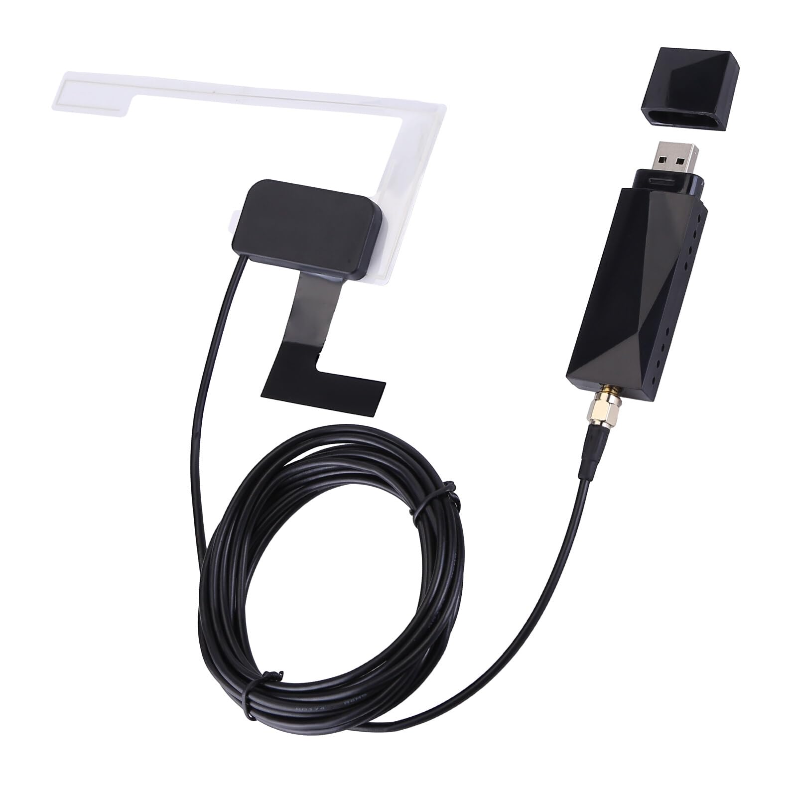 EUWLY Auto USB Android DAB+ Autoradio Adapter Digital Tuner Audio Receiver Antenne von EUWLY