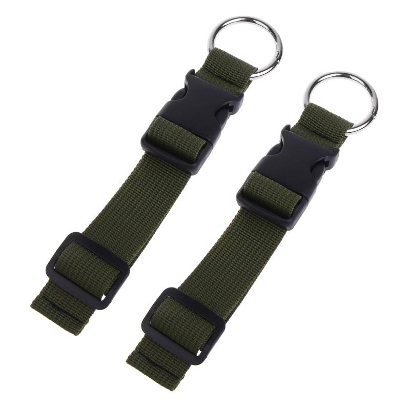 Add-a-Bag Gepäckgurte, Jacken, Greifer, strapazierfähig, Reisegepäck, Trageclip, Handgepäck, Koffergurte von EUYueli
