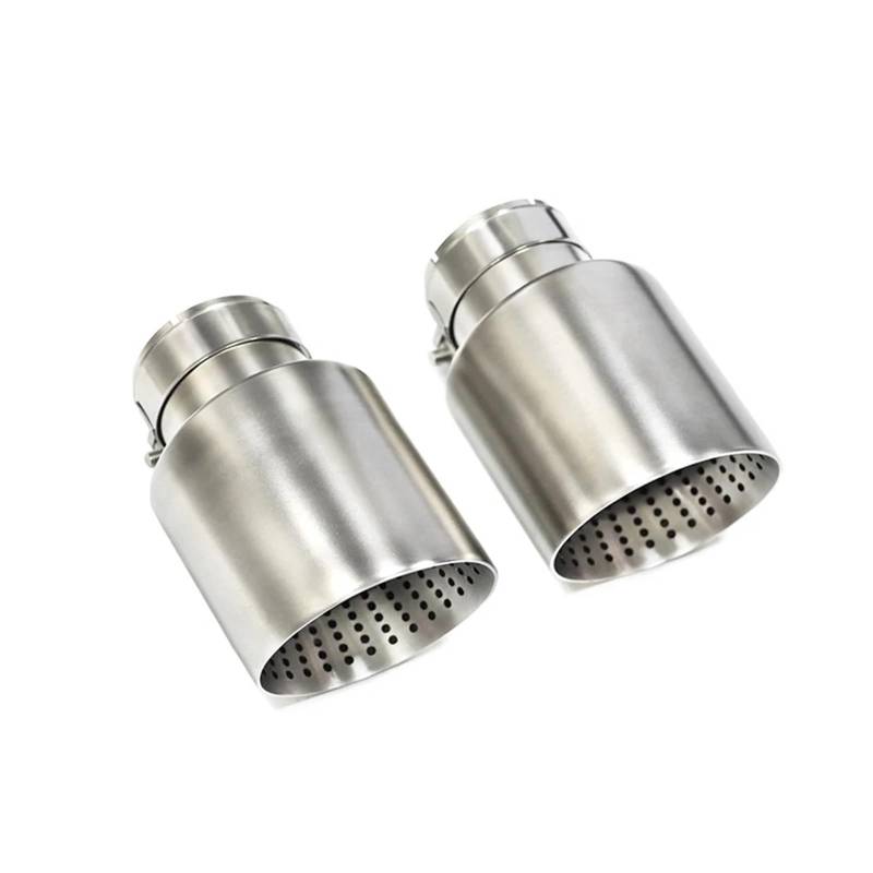Auspuff Endrohr 1 Stück Für GTI MK7 Für Golf 7 Auto Matt Edelstahl Auspuffblende System Rohrdüse 60MM 63mm Schalldämpferspitze Schalldämpfer Spitze(ID60MMOD114MM) von EVEKHAHHRB