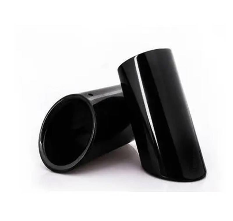 Auspuff Endrohr 2 Stücke Für A1 Für A3 A4L Für A5 A6L Für Q3 Für Q5 Auto Endrohr Auspuff Endrohr Schalldämpfer Spitze Zubehör Schalldämpfer Spitze(Black) von EVEKHAHHRB