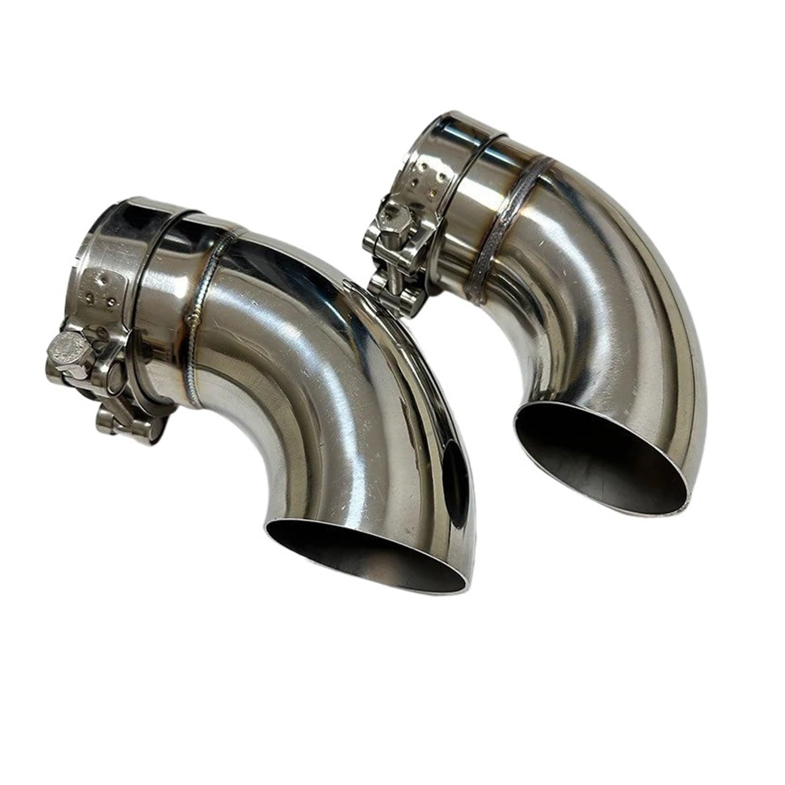 Auspuff Endrohr Auto Auspuffrohr Edelstahl Auspuff Outlet Ellenbogen Anschluss Teile Schalldämpfer Spitze(57mm) von EVEKHAHHRB