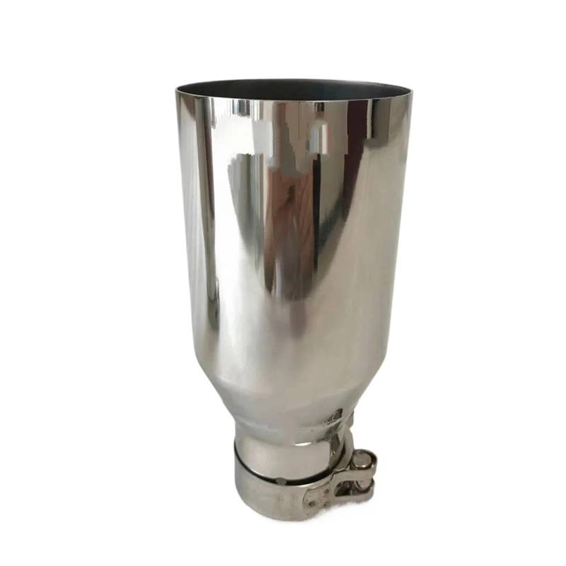 Auspuff Endrohr Für E90 Auto Universal Edelstahl Auspuff Spitze Schalldämpfer Schwanz Kehle Modifikation Schalldämpfer Spitze(63MM-89MM Flat) von EVEKHAHHRB
