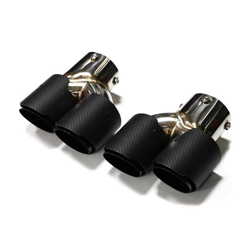 Auspuff Endrohr Für G20 G21 M340i M240i G42 M440i Auto Carbon Fiber Auspuff Spitze Schalldämpfer Spitze Endrohr Auspuff System Schalldämpfer Spitze(Carbon Fiber E) von EVEKHAHHRB