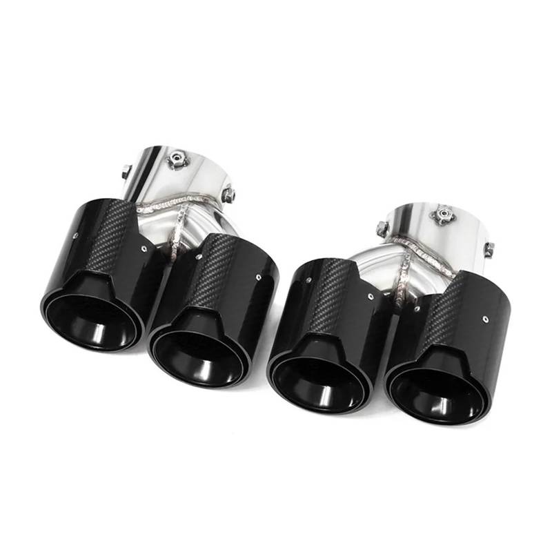 Auspuff Endrohr Für G20 G21 M340i M240i G42 M440i Auto Carbon Fiber Auspuff Spitze Schalldämpfer Spitze Endrohr Auspuff System Schalldämpfer Spitze(Carbon Fiber H) von EVEKHAHHRB