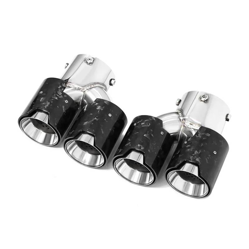 Auspuff Endrohr Für G20 G21 M340i M240i G42 M440i Auto Carbon Fiber Auspuff Spitze Schalldämpfer Spitze Endrohr Auspuff System Schalldämpfer Spitze(Carbon Fiber J) von EVEKHAHHRB