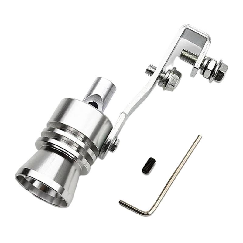 Auspuff Endrohr Universal Auto 18mm Turbo Sound-Whistle Schalldämpfer Auspuffrohr Auto Blow-Off Ventil Simulator Zubehör Schalldämpfer Spitze von EVEKHAHHRB