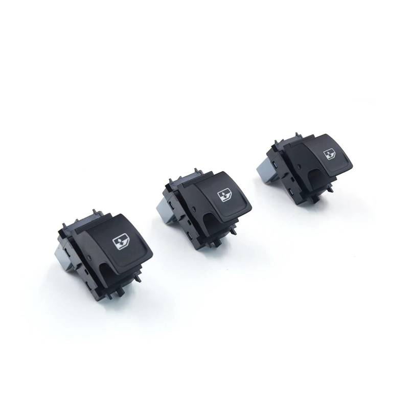 Elektrische Fensterheber 5G0959855K 5G0 959 855K Für Touran Für Tiguan 2016 2017 2018 2019 Auto Power Fenster Switch Control Taste(3pcs) von EVEKHAHHRB